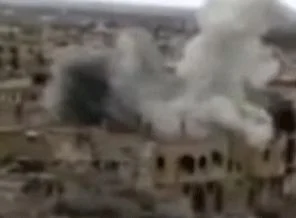 Suriye ordusu bombardımana yeniden başladı