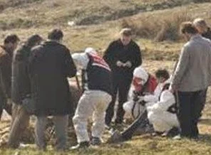 Tarlanın ortasında ceset çıktı