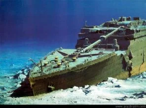Titanic çöplüğe döndü