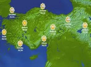 Türkiye ' de hava durumu