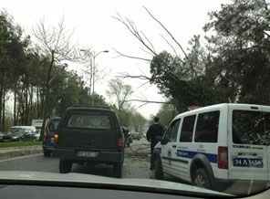Türkiye'de şiddetli fırtına