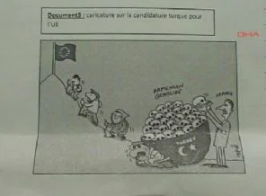 Türkleri çileden çıkaran karikatür