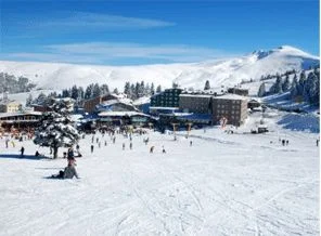Uludağ'a nisan karı yağdı