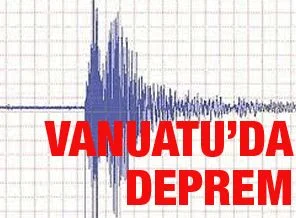 Vanuatu'da 6,5 şiddetinde deprem