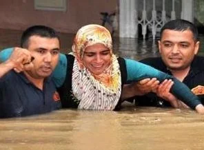 Adana'da sel felaketi