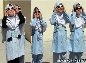 Afgan çocuklarına astronami dersi
