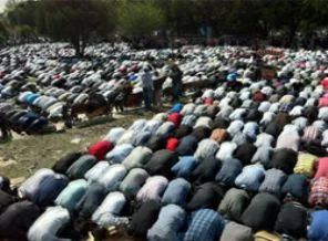 Ayasofya'da binlerce kişi namaz kıldı