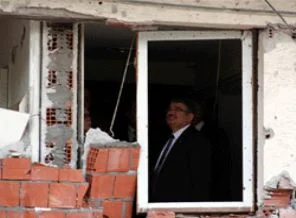 Bakan Şahin, o binadaydı...