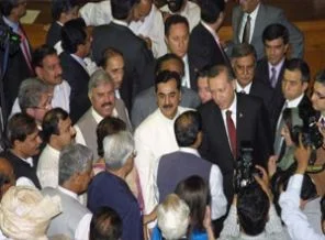 Başbakan Erdoğan yemekte konuştu