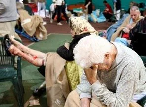 Binlerce kişi evsiz kaldı