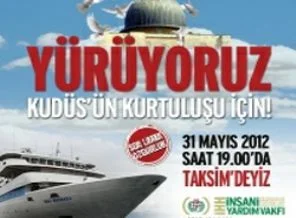Bu akşam buluşuyor, yarın Kudüs için yürüyoruz