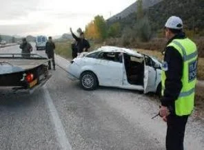 Çorum'da trafik kazası