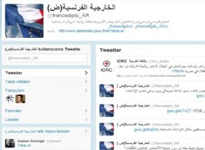 Dışişleri, Arapça ve Fransızca twitter hesabı açtı