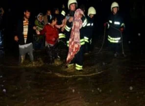 Edirne'de taşkın