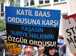 El-Hula Katliamına Teşvikiye'de protesto!