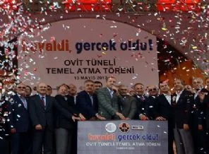 Erdoğan: Bu da çılgın projelerimizden biri