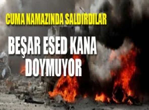 Esed güçlerinden Cuma katliamı