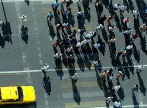Fatih'te cadde ve sokaklar yayaların