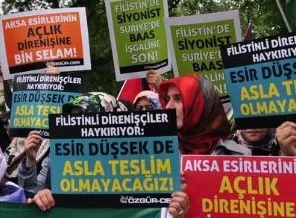 Filistinli esirlerin açlık grevi 74. gününde