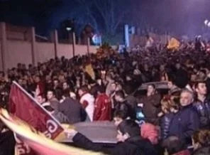 Galatasaraylılar Florya'ya akın ediyor