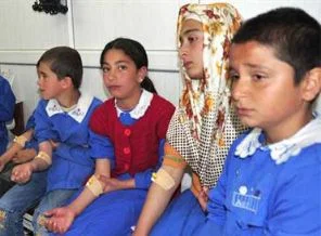 İkinci günde yine hastanelik oldular