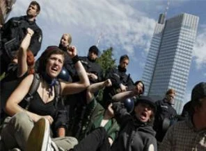 Kapitalizme karşı 'Blockupy'