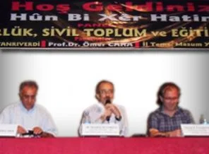 "Özgürlük, Sivil Toplum ve Eğitim" paneli