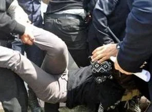 Samsun'da öğrenciye sert müdahale