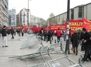 Şişli'den alana girişler başladı
