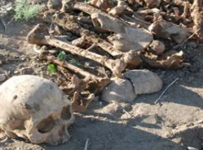Su arkında insan kemikleri çıktı