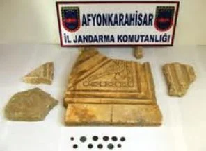 Sultandağı'nda tarihi eser operasyonu