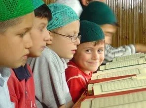Suriyeli çocuklara Kur'an kursu