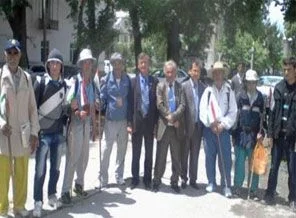 Tacikistan'dan yürüyerek Hacca gidiyorlar