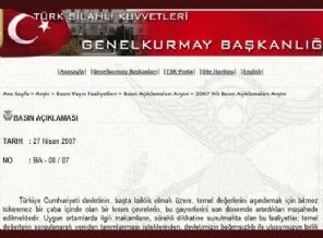 Ve 27 Nisan E-muhtırası da yargı yolunda