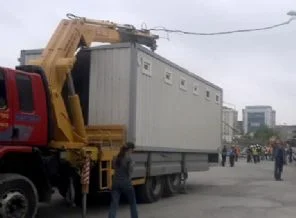 Vinç koca mahalleyi yakacaktı