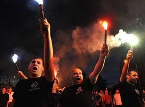 Yunanistan'da aşırı sağcıların zaferi