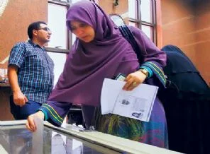 Yurtdışındaki Mısırlılar seçime büyük ilgi gösterdi