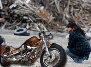 Yüzen motosiklet mucizesi