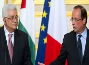 Abbas ile Hollande görüştü