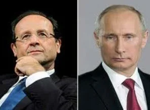 Hollande ve Putin, Paris'te Suriye krizini görüşecek