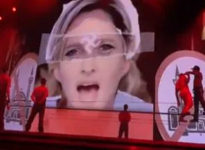 Madonna Fransız Le Pen'i çıldırttı
