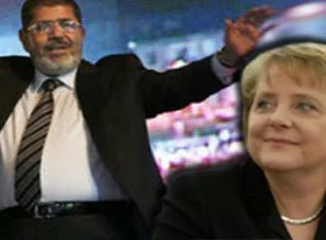 Merkel'den Cumhurbaşkanı Mursi'ye tebrik