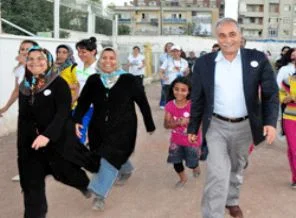 Şanlıurfa'da kadınlar ''sağlıklı yaşam için'' yürüdü