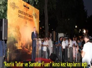 "Asırlık Tatlar ve Sanatlar Fuarı" ikinci kez kapılarını açtı