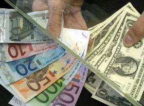 Avro/dolar paritesi 1,24'ün altına geriledi