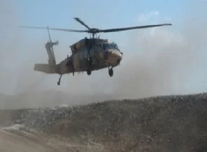 Düşen ABD helikopterinde 2 kişi öldü