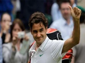 Federer finale rekorla çıktı