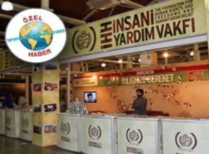 Feshane'deki standı en geniş yardım kuruluşu
