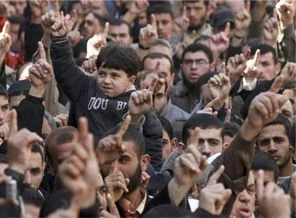 Gazze'de şiddet olayları protesto edildi!