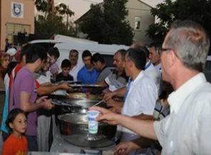 İftarı ses bombası ile duyurdular